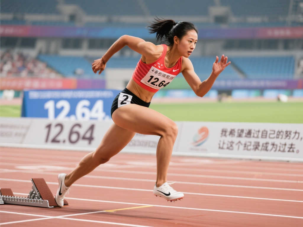 吴艳妮新目标:挑战12秒64全国纪录,助力100米栏走向大众 吴艳妮新目标:挑战12秒64全国纪录,助力100米栏走向大众